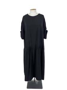 Maxi Dresses: Ricochet - Black Maxi Dress (Size L)