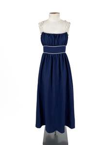 Mika & Gala - Navy Maxi Dress (Size 10)