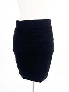 Mini Skirts: Forever New | Black Skirt | Size 10