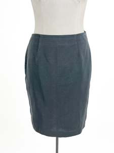 Mini Skirts: Max | Grey Casual Skirt | Size 14