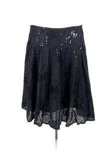 Maxi Skirts: Emerge - Black Midi Skirt (Size 16)