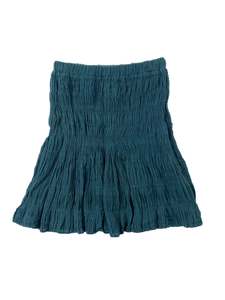 Ruby - Green Mini Skirt (Size 8)