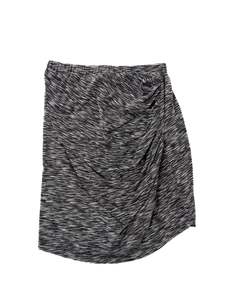 Ruby - Grey & Black Mini Skirt (Size 8)