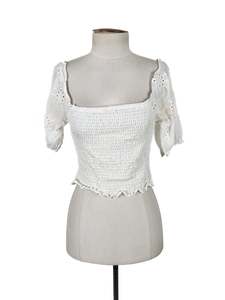 Atmos & Here - White Blouse (Size 10)