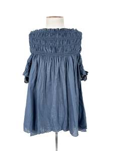 Karen Walker - Navy Blouse (Size 4)