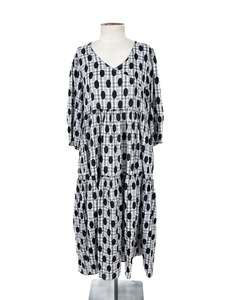 Curate by Trelise Cooper - Grey Midi Dress (Size S)