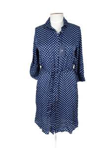 Gant - Navy Midi Dress (Size 14)