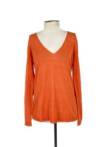 Sweaters: Standard Issue - Orange Sweater (Size S)