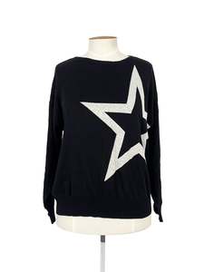 Katies - Black & Silver Sweater (Size L)