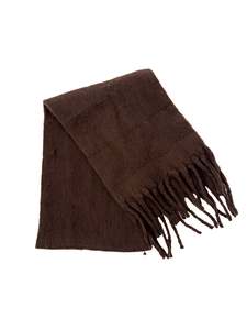 Accessories: Unknown Brand - Brown Scarf (Size OS)