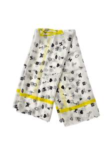 Andrea Moore - White Scarf (Size OS)