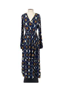 Stella + Gemma - Multicoloured Maxi Dress (Size 10)