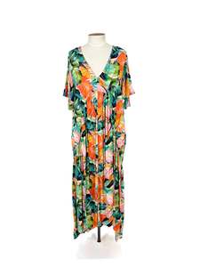 K+K - Multicoloured Maxi Dress (Size L)