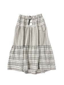 Maxi Skirts: SASS - White Maxi Skirt (Size 14)