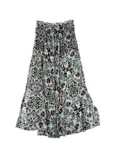 Maxi Skirts: Topshop - Multicoloured Midi Skirt (Size 12)