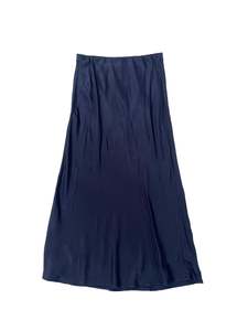 Maxi Skirts: Max - Navy Midi Skirt (Size 10)