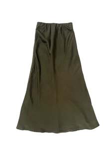 Maxi Skirts: Ivy + Jack - Green Midi Skirt (Size 6)