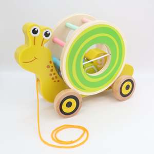 Toys: Snail Pull Along Toy