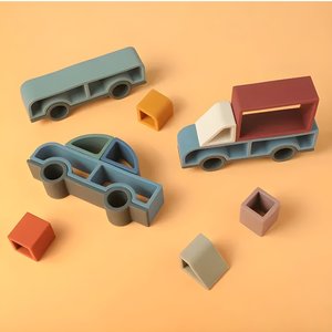 Silicone Truck Stacking Set