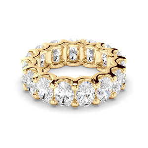 Rings: Oval Cut Diamond Eternity Ring