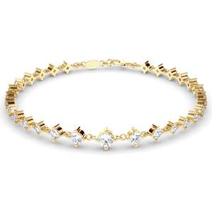 Round Brilliant Cut Laboratory Grown Diamond Tennis Bracelet