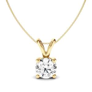 Round Brilliant Cut Diamond Pendant