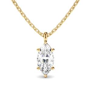Marquise Cut Diamond Pendant