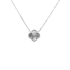 Sterling Silver Petal Pendant