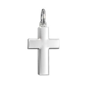 Gifts Under 500: Love in a Jewel Plain Cross Charm