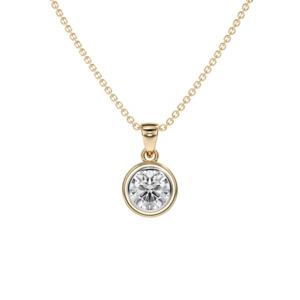 Love in a Jewel Solitaire Pendant