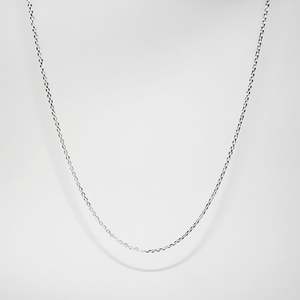 Sterling Silver Diamond Cut Cable Chain