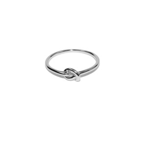 Gifts Under 100: Sterling Silver Love Knot Ring