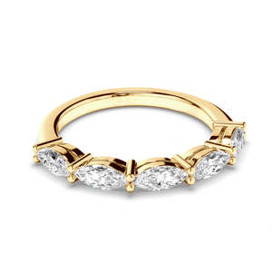 Diamond: Marquise Cut Diamond Anniversary Ring