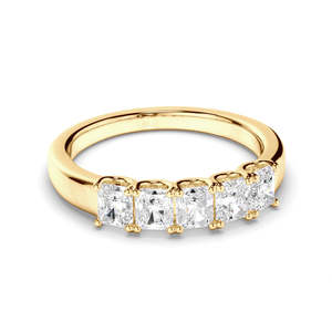 Radiant Cut Diamond Anniversary Ring