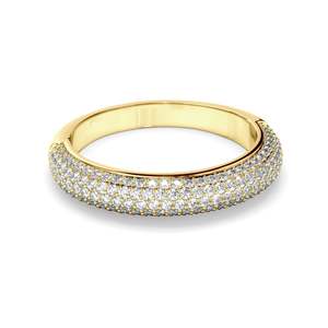 Diamond: Diamond Multi Pave Wedding Ring