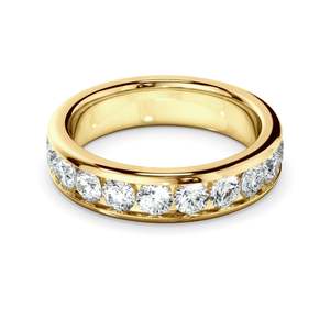 Diamond: Diamond Channel Set Eternity Wedding Ring