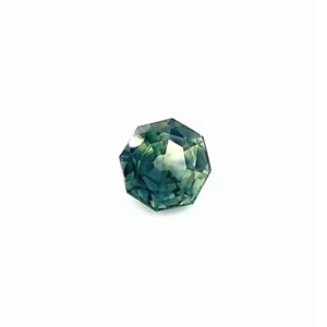0.97ct Octagonal Natural Blue Green Australian Sapphire (Loose)