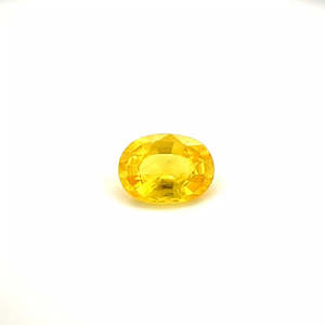 Sapphire: 1.00ct Oval Yellow Sapphire (Loose)