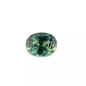 Sapphire: 1.62ct Oval Brilliant Cut Blue Green Sapphire (Loose)