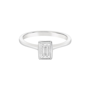 Sterling Silver 'Unity' CZ Proposal Ring