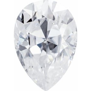 Moissanite: Pear Moissanite