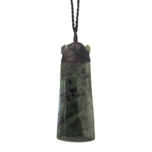 Greenstone: One of a Kind Toki Pounamu Necklace