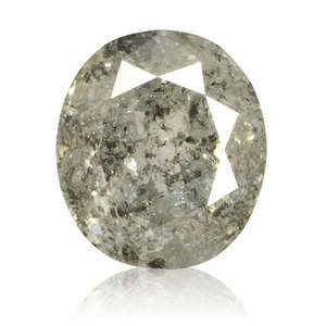 Loose Gemstones: 1.13ct Oval Salt & Pepper Diamond (Loose)