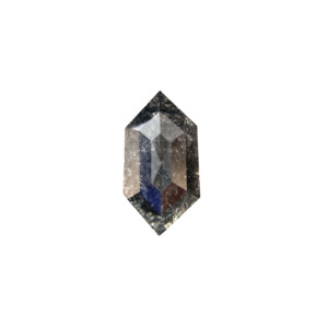 Loose Gemstones: 1.17 Elongated Hex Salt & Pepper Diamond (Loose)