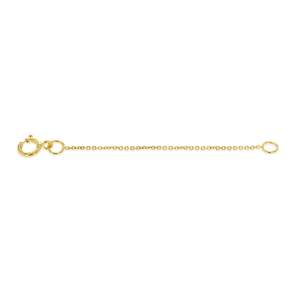 Jewellery Accessories: 9k Yellow Gold 5cm Extension Chain