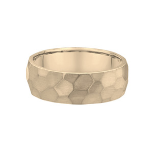 All: Hammered Wedding Band