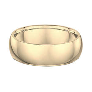 Classic Dome Wedding Band