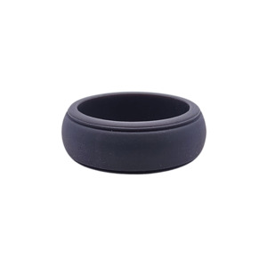 Mens Wedding Bands: Slate Ridge Silicone Band