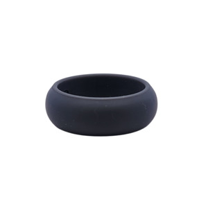 Mens Wedding Bands: Slate Classic Silicone Band