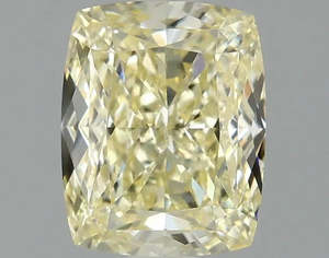 1.47ct Cushion modified Lab Grown Diamond (Colour Fancy Yellow, Clarity VVS2, IGI Certified)